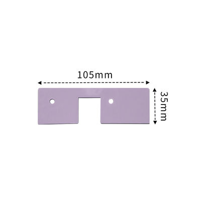 إلكترونيات الصناعية العزل الحراري سيلكون Cpu Pad 0.5mm-15mm سمك