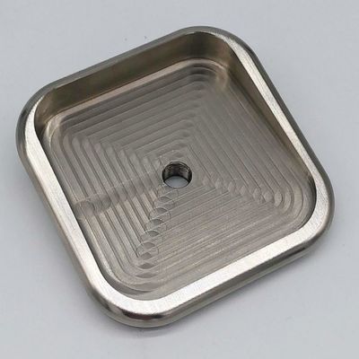 الفولاذ المقاوم للصدأ 1.4301 / 304 قطع طحن CNC 88.5x27.8x88.5 للآلات الدقيقة