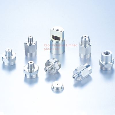الألومنيوم النحاس الفولاذ المقاوم للصدأ قطع تحويل CNC المكونات الدقيقة البوليسة المعالجة الالوانية