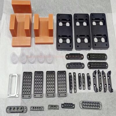 أجزاء معالجة CNC الدقيقة Ra0.2 Ra3.2 خشونة السطح المضغوطة المكونات المخصصة
