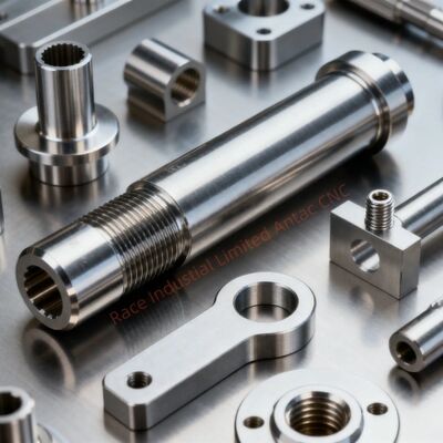 مكونات آلة التحكم الرقمي بالكمبيوتر، أجزاء دوران CNC مؤكسدة، فحص 100% لضمان الأداء والمتانة في التجميعات الميكانيكية