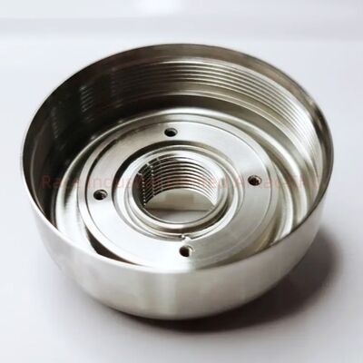 قطع خراطة CNC مفحوصة بنسبة 100%، مكونات زرقاء مشغولة بدقة للتطبيقات الصناعية والطلبات المخصصة
